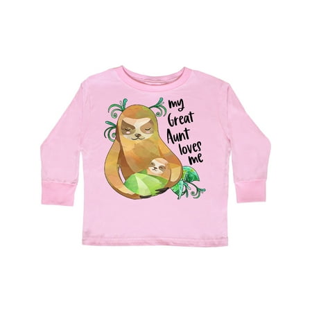 Inktastic My Great Aunt Loves Me Cute Sloth and Baby Gift Toddler Boy or Toddler Girl Long Sleeve T-Shirt
Inktastic My Great Aunt Loves Me Cute Sloth and Baby Gift Toddler Boy or Toddler Girl Long Sleeve T-Shirt