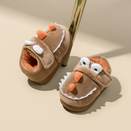 Qazqa Fashion Autumn And Winter Cute Boys And Girls Slippers Flat Soft And Comfortable Cartoon Dinosaur Shape
Qazqa Fashion Autumn And Winter Cute Boys And Girls Slippers Flat Soft And Comfortable Cartoon Dinosaur Shape