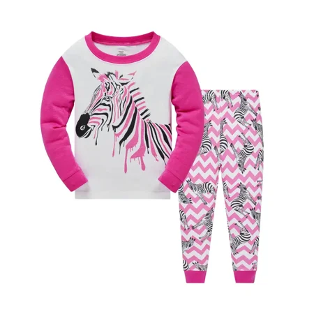 Cartoon Animal Designs Promotion Girls Long Sleeve Pajamas Two Piece Christmas Promotion
Cartoon Animal Designs Promotion Girls Long Sleeve Pajamas Two Piece Christmas Promotion