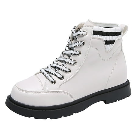 Wesracia Boots For Women Winter Boots Round Toe Retro Heels Lace Up Shoes Color Short Solid Women Booties Women s Boots
Wesracia Boots For Women Winter Boots Round Toe Retro Heels Lace Up Shoes Color Short Solid Women Booties Women s Boots