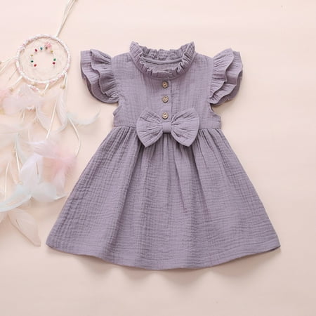 Huilaibazo Girls Dress Baby Dress Linen Solid Casual Kids Toddler Princess Clothes Ruffled Bow Girls Dress&Skirt
Huilaibazo Girls Dress Baby Dress Linen Solid Casual Kids Toddler Princess Clothes Ruffled Bow Girls Dress&Skirt