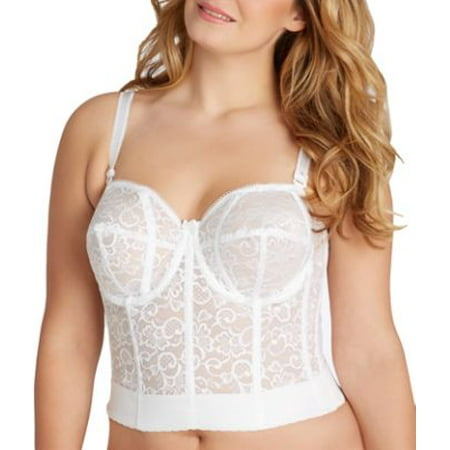 Goddess Womens Lace Longline Bra Style-689