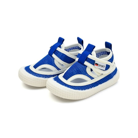 Zodanni Children Summer Sandal Mesh Sandals Sports Shoes School Beach Shoe Hiking Non-Slip Closed Toe Blue 11.5C
Zodanni Children Summer Sandal Mesh Sandals Sports Shoes School Beach Shoe Hiking Non-Slip Closed Toe Blue 11.5C