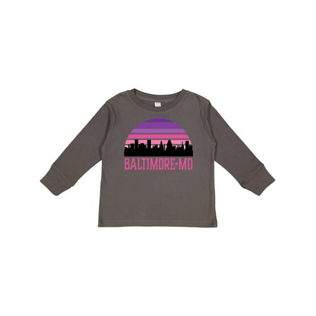 Inktastic Baltimore Maryland Gifts Retro Sunset Skyline Girls Long Sleeve Toddler T-Shirt
Inktastic Baltimore Maryland Gifts Retro Sunset Skyline Girls Long Sleeve Toddler T-Shirt