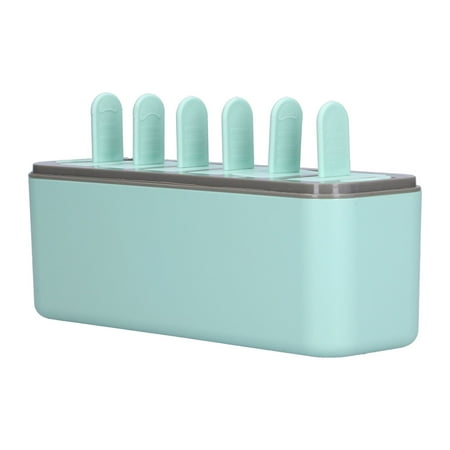 Ice Tray Frozen 6-Grids Split Design DIY Portable Ice With Handle Cover For Summer For Home