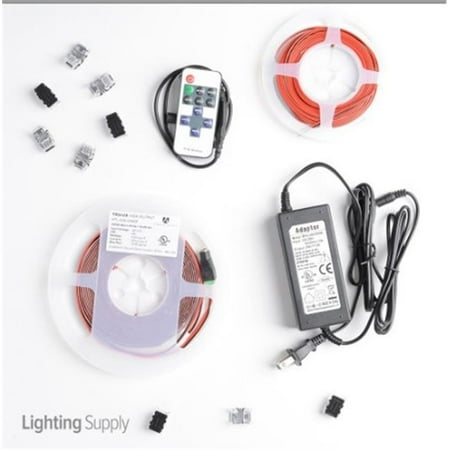 American Lighting 16.4 ft. 24V 3000K High Output Trulux Tunable Tape Light Kit IP54 - White
American Lighting 16.4 ft. 24V 3000K High Output Trulux Tunable Tape Light Kit IP54 - White