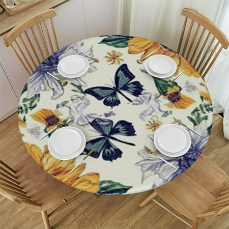 BANET Blooming Floral Round Tablecloth Spring Waterproof Table Cloth Heat Resistant for Kitchen Dining Indoor Outdoor Farmhouse Decor 38 -42
BANET Blooming Floral Round Tablecloth Spring Waterproof Table Cloth Heat Resistant for Kitchen Dining Indoor Outdoor Farmhouse Decor 38 -42