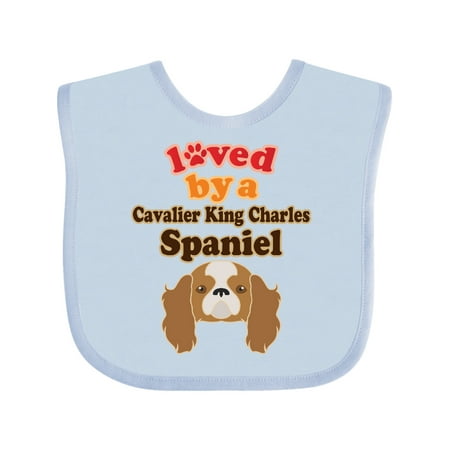 Inktastic Cavalier King Charles Spaniel Dog Gift Baby Boy or Baby Girl Bib