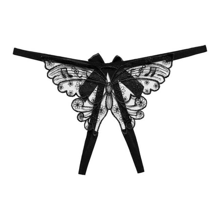 Womens Underwear Thin Belt Open File Thong T Pants Transparent Low Waist Split Size Butterfly Embroidered Underwear For Womens
Womens Underwear Thin Belt Open File Thong T Pants Transparent Low Waist Split Size Butterfly Embroidered Underwear For Womens