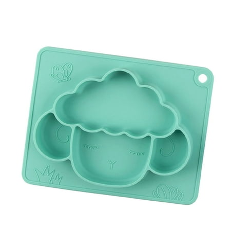 Toddler Divided Plate 4 Cells Non-slip Silicone Food Container Tray Soft Microwave Dishwasher Safe for Babies Kids Green A
Toddler Divided Plate 4 Cells Non-slip Silicone Food Container Tray Soft Microwave Dishwasher Safe for Babies Kids Green A