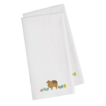 Carolines Treasures CK1672WHTWE Pomeranian Easter White Embroidered Towel Set of 2 19 X 25 multicolor
Carolines Treasures CK1672WHTWE Pomeranian Easter White Embroidered Towel Set of 2 19 X 25 multicolor