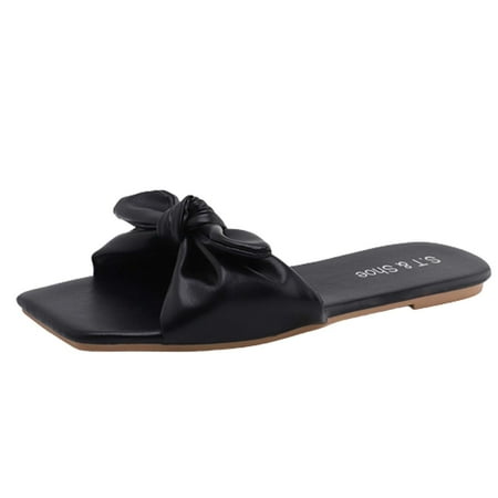 Flat Sandals For Women House Slippers For Women Womens Slippers Women s Leisure Vacation Outer Wear Bow Open Toe Flat Beach Slippers
Flat Sandals For Women House Slippers For Women Womens Slippers Women s Leisure Vacation Outer Wear Bow Open Toe Flat Beach Slippers