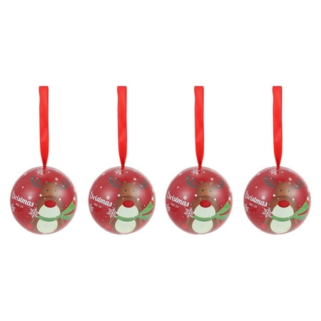 4 Pcs Christmas Tinplate Candy Ball Party Gift Storage Box Hanging Rope Candy Box Packaging Case Party Favors for Xmas Wedding Theme Party (Red Snowman Pattern)
4 Pcs Christmas Tinplate Candy Ball Party Gift Storage Box Hanging Rope Candy Box Packaging Case Party Favors for Xmas Wedding Theme Party (Red Snowman Pattern)