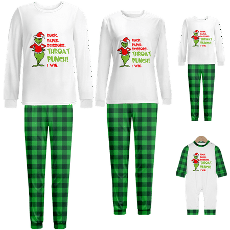 Holiday Family Matching Christmas Pajamas Cartoon Monster Green Black Buffalo Print Baby-Kids-Adult-Pet Size 2 Pieces Top and Pants Bodysuits Unisex Pajamas Sets
Holiday Family Matching Christmas Pajamas Cartoon Monster Green Black Buffalo Print Baby-Kids-Adult-Pet Size 2 Pieces Top and Pants Bodysuits Unisex Pajamas Sets