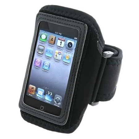 Insten Sports Running Gym Workout ArmBand Case For iPod Touch 2nd 3rd 4th Gen iTouch Black
