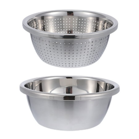 1 Set of Household Vegetable Strainer Multi-function Fruit Strainer Convenient Mixing Bowl
1 Set of Household Vegetable Strainer Multi-function Fruit Strainer Convenient Mixing Bowl