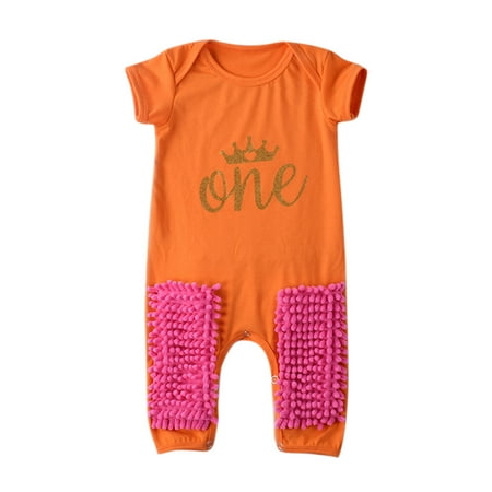 Vikakiooze Newborn Infant Baby Girls Boys Crawling Baby Letter Mop Onesie Romper Jumpsuit
Vikakiooze Newborn Infant Baby Girls Boys Crawling Baby Letter Mop Onesie Romper Jumpsuit