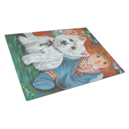 Carolines Treasures PPP3226LCB Westie Ragdoll Glass Cutting Board Large 12H x 16W multicolor
Carolines Treasures PPP3226LCB Westie Ragdoll Glass Cutting Board Large 12H x 16W multicolor