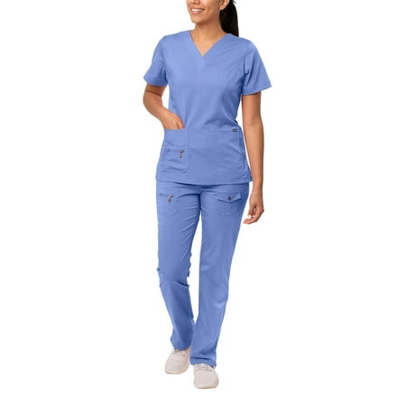 Adar Pro Breakthrough Plus Scrub Set For Women - Enhanced V-Neck Top & Multi Pocket Pants - Petite / Tall
Adar Pro Breakthrough Plus Scrub Set For Women - Enhanced V-Neck Top & Multi Pocket Pants - Petite / Tall