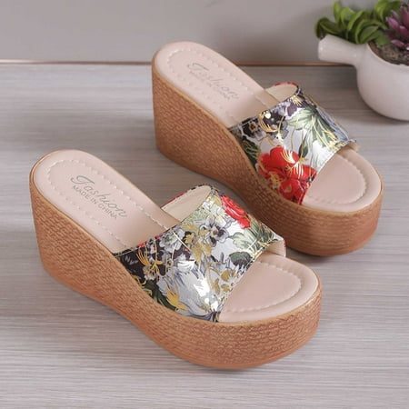 BONIXOOM Platform Sandals Women Clearance Fall None Platform Casual Fashion Shoes for Women Gray Size 7.5
BONIXOOM Platform Sandals Women Clearance Fall None Platform Casual Fashion Shoes for Women Gray Size 7.5