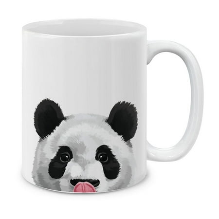 MUGBREW 11 Oz Ceramic Tea Cup Coffee Mug Baby Panda Bear