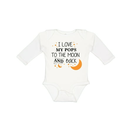 Inktastic I Love My Pops to the Moon and Back Gift Baby Boy or Baby Girl Long Sleeve Bodysuit
Inktastic I Love My Pops to the Moon and Back Gift Baby Boy or Baby Girl Long Sleeve Bodysuit