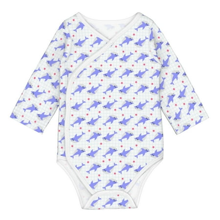 Gaeub Party Shark Cute Unisex Babies Long-Sleeve Bodysuit 100% Organic Cotton-3 Months
Gaeub Party Shark Cute Unisex Babies Long-Sleeve Bodysuit 100% Organic Cotton-3 Months