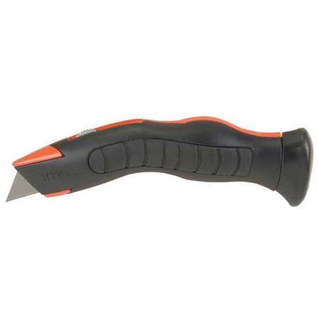 Angle Head Utility Knife 7 In. Black/Red