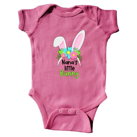 Inktastic Nana s Little Bunny Cute Easter Bunny Ears Gift Baby Boy or Baby Girl Bodysuit
Inktastic Nana s Little Bunny Cute Easter Bunny Ears Gift Baby Boy or Baby Girl Bodysuit
