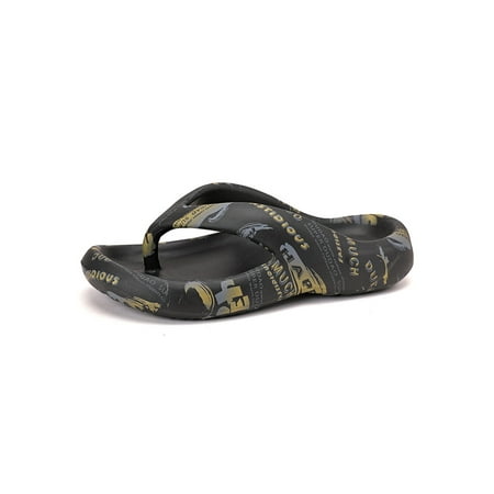 UKAP Unisex Flip Flops Summer Thong Sandals Slip On Slippers Non-Slip Beach Shoes Womens Mens Slides Open Toe Casual Black 8.5
UKAP Unisex Flip Flops Summer Thong Sandals Slip On Slippers Non-Slip Beach Shoes Womens Mens Slides Open Toe Casual Black 8.5