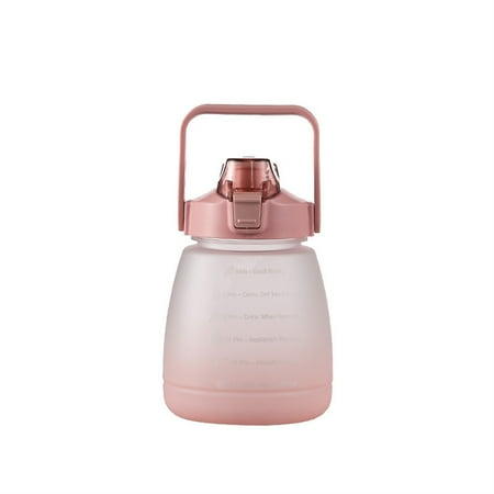 Portable Water Bottle BPA-Free 1400ML Drinking Bottle with Time Markings Gradient Powder
Portable Water Bottle BPA-Free 1400ML Drinking Bottle with Time Markings Gradient Powder