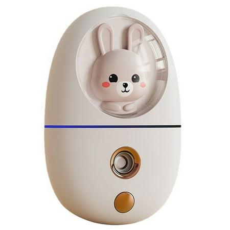 Handheld Mini Humidifier with Night Light USB Rechargeable Hydrating Sprayer