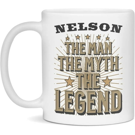 Personalized Mug For Nelson The Man The Myth The Legend Nelson Mug 11-Ounce White
Personalized Mug For Nelson The Man The Myth The Legend Nelson Mug 11-Ounce White