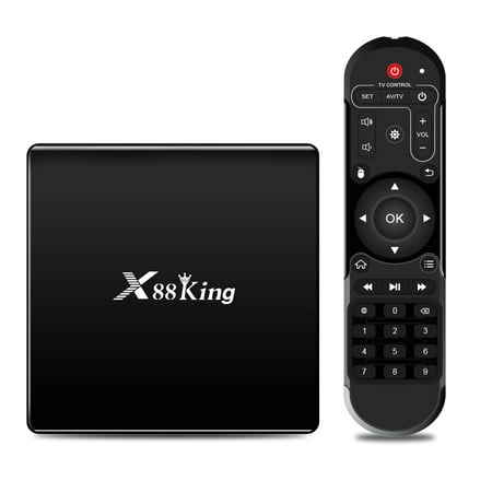 X88 King Android 9.0 S922X BT5.0 Hexa-core Mali-G52 MP6 TV Set Top Box LPDDR4 4GB+128GB 4K 2.4G/5G WiFi