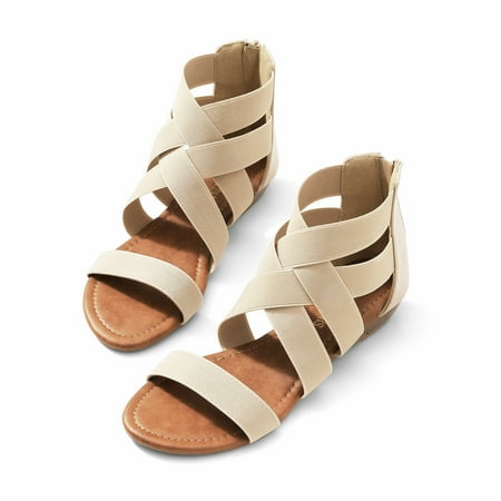 Women s Flat Sandals Open Toe Elastica Flexible Summer Gladiator Shoes Size 5-11 
Women s Flat Sandals Open Toe Elastica Flexible Summer Gladiator Shoes Size 5-11