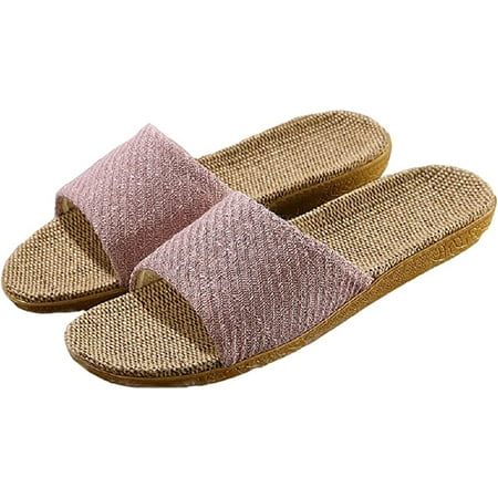 CoCopeaunt Fashion unisex linen slippers non-slip indoor slippers open toe outdoor beach shoes sandals
CoCopeaunt Fashion unisex linen slippers non-slip indoor slippers open toe outdoor beach shoes sandals