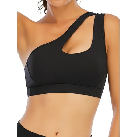 YouLoveIt Women Sports Bra One Shoulder Sports Bra Women Sexy Medium Support Sports Yoga Bras Comfy Stretch Sport Bra Removable Padded Sports Bras
YouLoveIt Women Sports Bra One Shoulder Sports Bra Women Sexy Medium Support Sports Yoga Bras Comfy Stretch Sport Bra Removable Padded Sports Bras