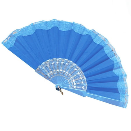 Frehsky household essentials Chinese Style Lace Hand Held Folding Fan Dance Party Wedding Decor
Frehsky household essentials Chinese Style Lace Hand Held Folding Fan Dance Party Wedding Decor