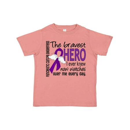 Inktastic Pancreatic Cancer Bravest Hero I Ever Knew 1 Gift Toddler Boy or Toddler Girl T-Shirt
Inktastic Pancreatic Cancer Bravest Hero I Ever Knew 1 Gift Toddler Boy or Toddler Girl T-Shirt
