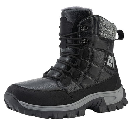 Ediodpoh Couple Boots Winter Snow Boots Padded Thickened Warm Cotton Shoes Womens Winter Boots Black 10
Ediodpoh Couple Boots Winter Snow Boots Padded Thickened Warm Cotton Shoes Womens Winter Boots Black 10