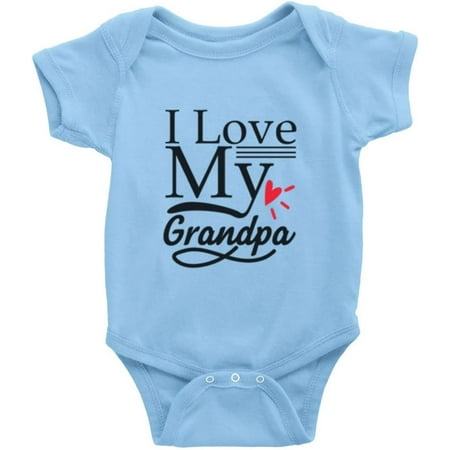 I Love My Grandpa Awesome Grandpa Gift Toddler Bodysuit Infant Romper Unisex Baby Long Sleeve cloths
I Love My Grandpa Awesome Grandpa Gift Toddler Bodysuit Infant Romper Unisex Baby Long Sleeve cloths