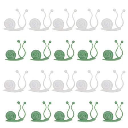 20 Pcs Green Plant Fixing Clip Electric Cord Holder Wire Hook Self Adhesive Fixer Wall Traction
20 Pcs Green Plant Fixing Clip Electric Cord Holder Wire Hook Self Adhesive Fixer Wall Traction