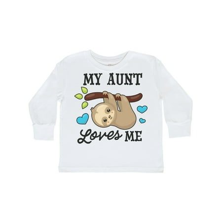 Inktastic My Aunt Loves Me with Sloth and Hearts Gift Toddler Boy or Toddler Girl Long Sleeve T-Shirt
Inktastic My Aunt Loves Me with Sloth and Hearts Gift Toddler Boy or Toddler Girl Long Sleeve T-Shirt