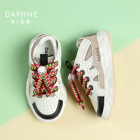 DAPHNE Children s Trendy Sneakers Preppy Ultralight Soft-soled Shoes