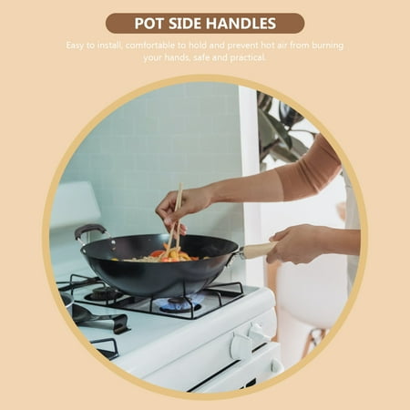 Pot Side Handles 4pcs Anti-scalding Pot Lid Handles Portable Pan Handles Kitchen Gadgets
Pot Side Handles 4pcs Anti-scalding Pot Lid Handles Portable Pan Handles Kitchen Gadgets