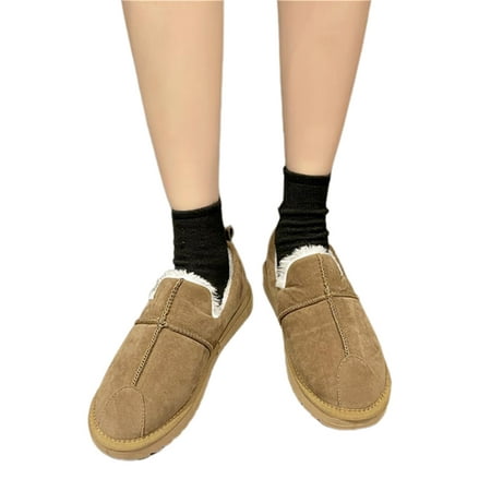 Shakub Womens Winter Soft Faux Fur Ankle Boots Fleece Thick Round Toe Flats Booties Outdoor Snow Warm Skilling Shoes
Shakub Womens Winter Soft Faux Fur Ankle Boots Fleece Thick Round Toe Flats Booties Outdoor Snow Warm Skilling Shoes