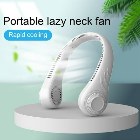 Hesroicy Neck Fan Easy to Carry Large Battery Capacity ABS Mini Bladeless USB Rechargeable Mute Fan for Outdoors
Hesroicy Neck Fan Easy to Carry Large Battery Capacity ABS Mini Bladeless USB Rechargeable Mute Fan for Outdoors