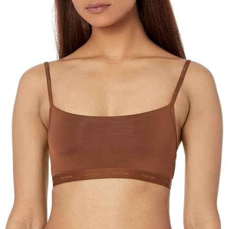 Calvin Klein SPRUCE Form to Body Naturals Unlined Bralette US X-Large