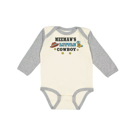 Inktastic Meemaws Little Cowboy with Cowboy Hat and Boots Gift Baby Boy Long Sleeve Bodysuit
Inktastic Meemaws Little Cowboy with Cowboy Hat and Boots Gift Baby Boy Long Sleeve Bodysuit