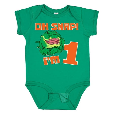Inktastic Oh Snap! I m 1 Cute Green Alligator Gift Baby Boy or Baby Girl Bodysuit
Inktastic Oh Snap! I m 1 Cute Green Alligator Gift Baby Boy or Baby Girl Bodysuit